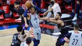 シクサーズに連敗を喫したウィザーズ…ウェストブルック「次は我々の番」