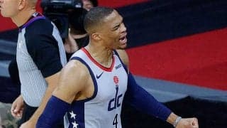 【NBA】ウェストブルックが激高　敵地ファンの“ポップコーン投げ”に米波紋「マジで不快だ」