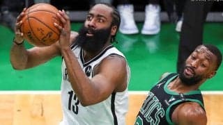 PO初黒星を喫したネッツのハーデン「物事は簡単にはいかないといういい合図になった」