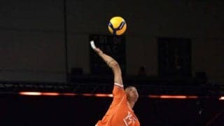 29日に対戦するオランダ男子 フライングダッチマンのサーブに備えよ【VNL2021】