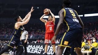 リバウンドで千葉にリズムをもたらしたギャビン・エドワーズ「良いシュートが打てればリバウンドも良いところに落ちてくる」