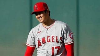 【MLB】大谷翔平に敵地ファンも群がった　“普通の練習”なのに米興味津々「本当に人気者だ」