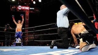 井上尚弥との再戦へ前進　ドネアが4回TKOでウーバーリ撃破、2年ぶり世界王座返り咲き