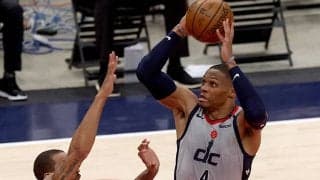 ウィザーズがシリーズ3連敗…ウェストブルック「タフに戦わないといけない」