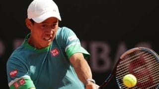 錦織圭、7年連続10度目の初戦突破! 4時間のフルセットで世界159位を下す[全仏オープン]