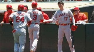【MLB】大谷翔平、2試合ぶり快音なしもエ軍2連勝　エラーで出塁＆1三振1四球で打率.263