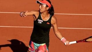  土居美咲  全仏OP初戦敗退 