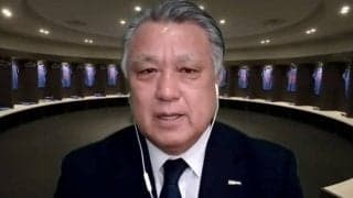 田嶋幸三会長が緊急会見、異例の日本代表対決に「感謝している」、ジャマイカの来日遅れは「陰性証明の不備」