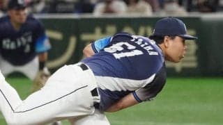 西武・平良、開幕から27試合連続無失点でリーグ新記録　ピンチ招いた冷や汗達成