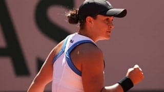  バーティ 苦戦も2年ぶり初戦突破 