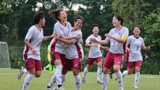 先制許すも、前期全勝で関東リーグを折り返す