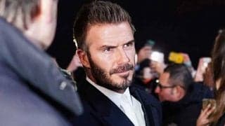 渋いベッカム＆イケメン三男の“肩組み2ショット”に反響「この父にしてこの子あり」