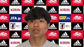 旗手怜央、OA組との違いを実感「プレー以外の姿勢が国内組とは違う」