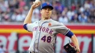 【MLB】160キロ超えが36球！　デグロムの異次元投球に地元メディアも「人間じゃない」