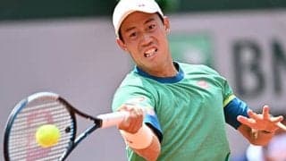  錦織 全仏OP7度目の3回戦へ 