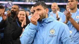 シティ退団のアグエロがスタッフたちに腕時計60本をプレゼント！さらにはレンジ・ローバーが当たるくじ引きまで