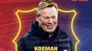 クーマン、来季もバルサ監督続投へ 正式決定は間近