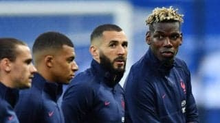 5年半ぶりにレ・ブルー復帰のベンゼマ、PK失敗も「良い調子」