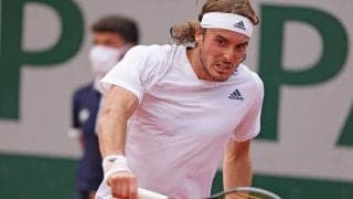 優勝候補の一角チチパス、2回戦をストレート勝ちも「数字以上に、とてもタフな内容だった」[全仏オープン]