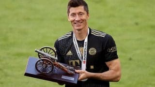 レヴァンドフスキが2年連続5度目のVDV年間最優秀選手賞を獲得！