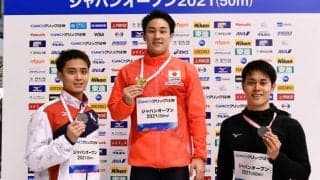 [水泳]ジャパンオープン2021開幕　２名が決勝進出！花車が表彰台へ