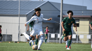 [男子サッカー]先制点挙げるも追いつかれ、関学大と勝ち点１を分け合う結果に