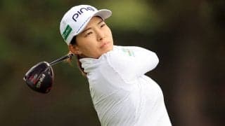 渋野日向子「ショットの感触は良かった」　2日目は「我慢のゴルフをしながら獲れるところで獲りたい」