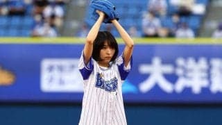次世代の清純派女優、野球ファンに見つかる　始球式が大反響「ダメだかわいい好き」