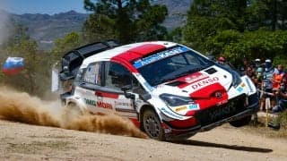 WRCサルディニア：不利な出走順を乗り越え、オジエが初日総合3番手