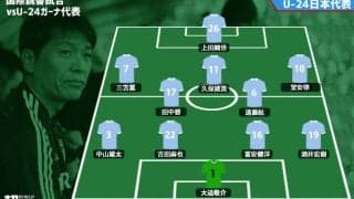 【U-24日本代表プレビュー】不測の事態が続く中、五輪初戦を想定した戦い/vsU-24ガーナ代表