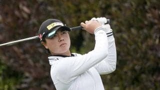 首位浮上の笹生優花はマキロイ激似　スイング比較映像に海外注目「双子」「クールだ」