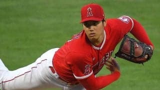 【MLB】大谷翔平のスプリットを拡大　2本指から投じた“宝刀の瞬間”に米記者注目「見てくれ」