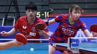 東京五輪卓球日本代表のリザーブ選手発表　男子は宇田幸矢、女子は早田ひな