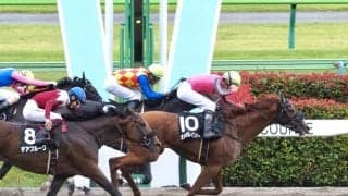 【アハルテケS】横山和騎乗 オメガレインボーが差し切り！