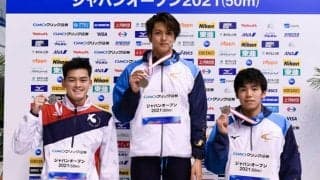 ［水泳］ジャパンオープン３日目　細川と阪本が決勝の舞台へ　細川は準優勝で表彰台へ