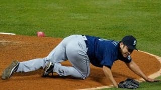 【MLB】菊池雄星、アクシデント降板は右膝の打撲と球団発表　4回5安打8奪三振4失点