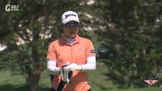 【動画】ファン喝采！畑岡奈紗が18番でスーパーショット