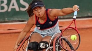 上地結衣 全仏5度目Vに王手