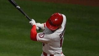 【MLB】大谷翔平、内角悪球拾い上げた\"左前二塁打”に米記者注目「ゴルフ打ちで逆方向へ」