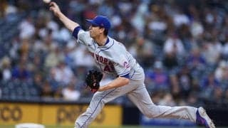 【MLB】「こんなの見たらもう引退」ど真ん中に打者のけぞる…防御率0.62デグロムは「別次元」