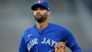 【MLB】左翼後方からダイレクト…　ボールがグングン伸びる衝撃レーザーに「鳥肌が止まらない」