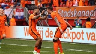 デパイ&ヴェグホルスト弾のオランダが勝利でユーロ本大会へ《国際親善試合》