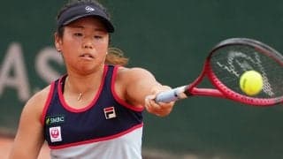 上地結衣、デグロートに敗れて大会連覇はならず [全仏オープン]