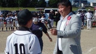 大谷、柳田、坂本…　元ロッテ里崎氏が子どもたちに伝えた「うまくなる選手」の条件
