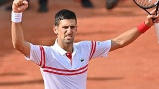  ジョコ 大逆転勝利で15度目8強 