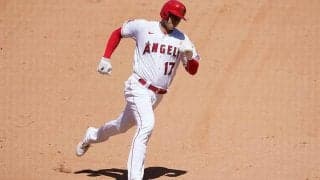 【MLB】大谷翔平、さすがの“快足”先制生還　左前へ抜けてから加速も悠々ホームイン、初回4点演出