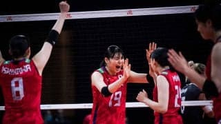 カナダにストレートで勝利し6勝目　ネーションズリーグ女子