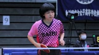 女子・済美高、団体・単複全枠を獲得＜卓球・インターハイ愛媛県予選＞