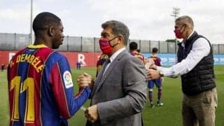 2022年に契約満了迎えるデンベレ、バルサが契約延長交渉を開始