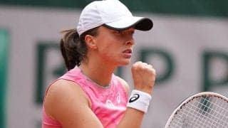 シフィオンテク、昨年からセットを落とさず11連勝! トップ10の強さを見せてベスト8入り[全仏オープン]